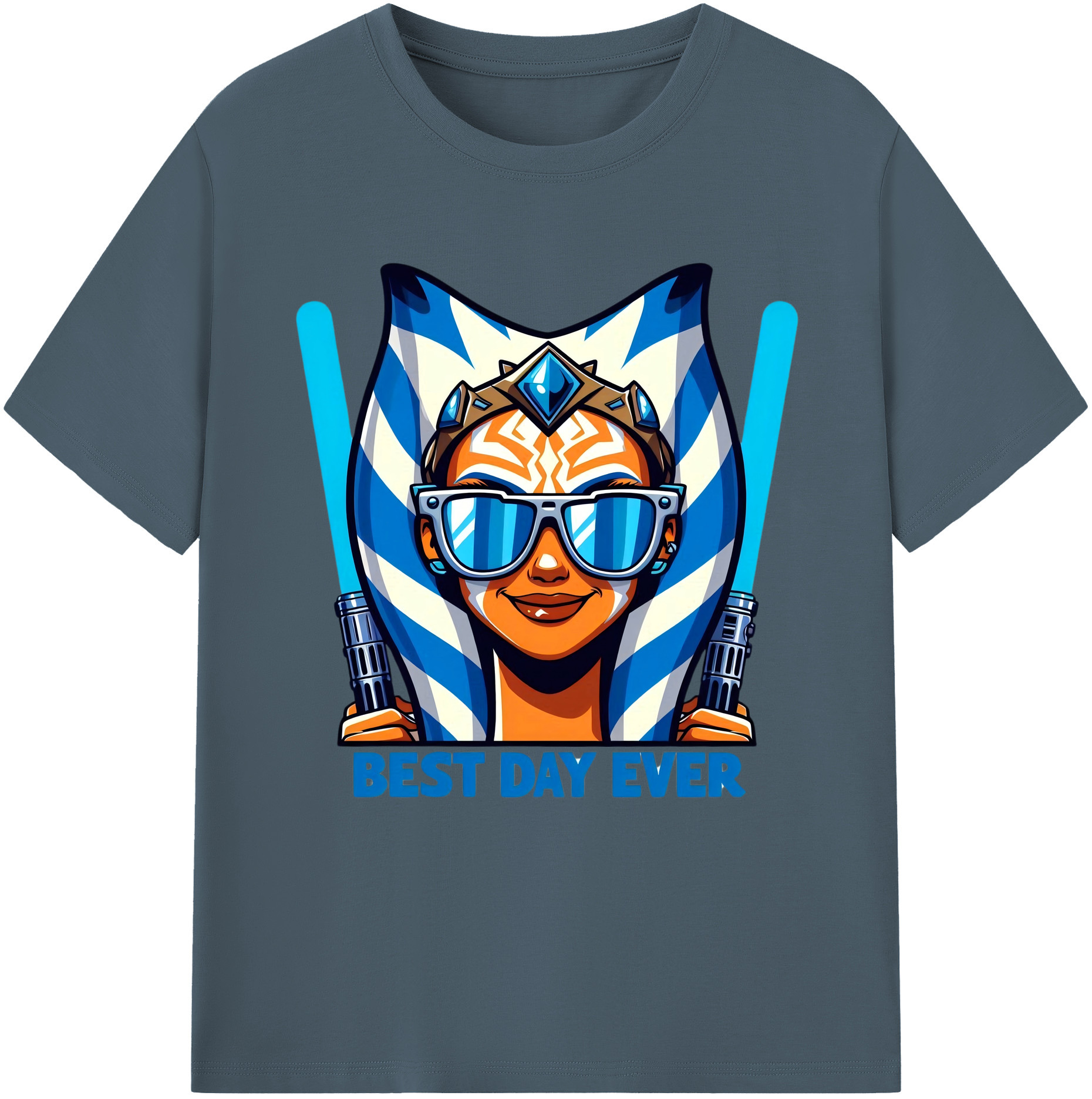 （画像用） スター・ウォーズ Star Wars 綿100％半袖Tシャツ（フロントプリント）